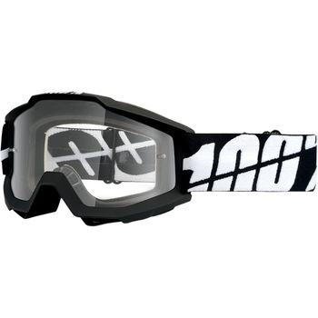 Ochelari Cross Enduro Accuri Tor Transparent, Negru Ochelari Cross Enduro Accuri Tor Transparent, Negru