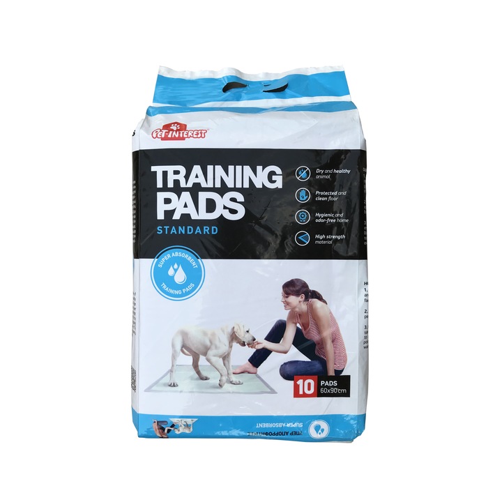 Covoras absorbant, Pet Interest, 60x90 cm, 10 buc