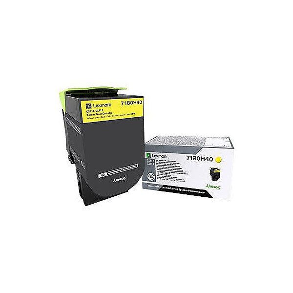 Cartus toner Lexmark 71B0H40, yellow ,3.5k, pentru CX417DE, CS417DN
