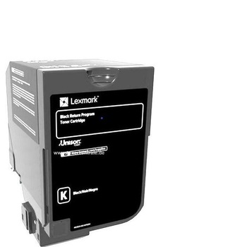 Cartus toner Lexmark 75B20K0, Return Program, black, 13 k, CS/CX 727, CS728 Cartus toner Lexmark 75B20K0, Return Program, black, 13 k, CS/CX 727, CS728