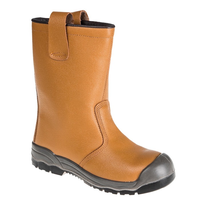 Cizme Rigger Steelite S1P CI(Cu varf acoperit) - Maro deschis - 45 / R
