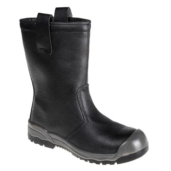Cizme Rigger Steelite S1P CI(Cu varf acoperit) - Negru - 43 / R Cizme Rigger Steelite S1P CI(Cu varf acoperit) - Negru - 43 / R