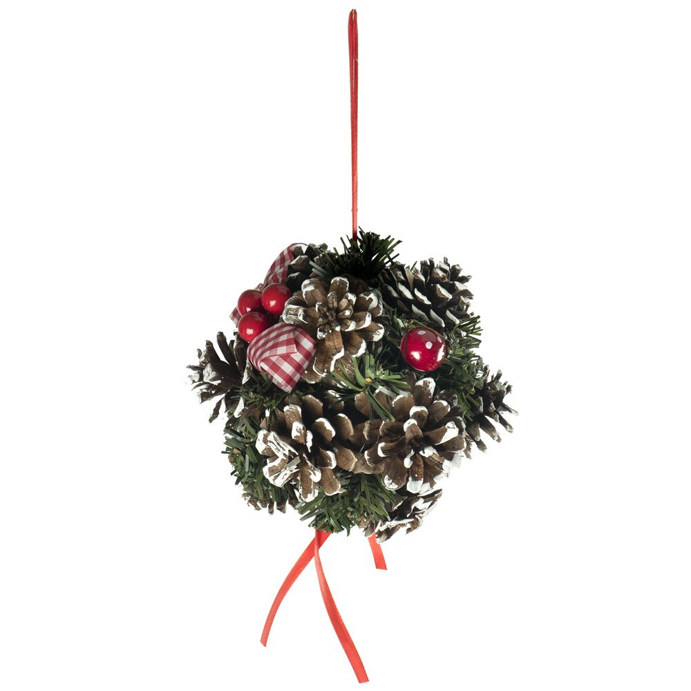 Sfera decorativa Holly, 15 cm
