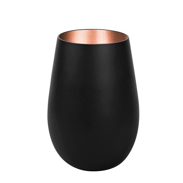 Set 6 Pahare Stolzle Olympic, negru (mat) bronz, 465 ml