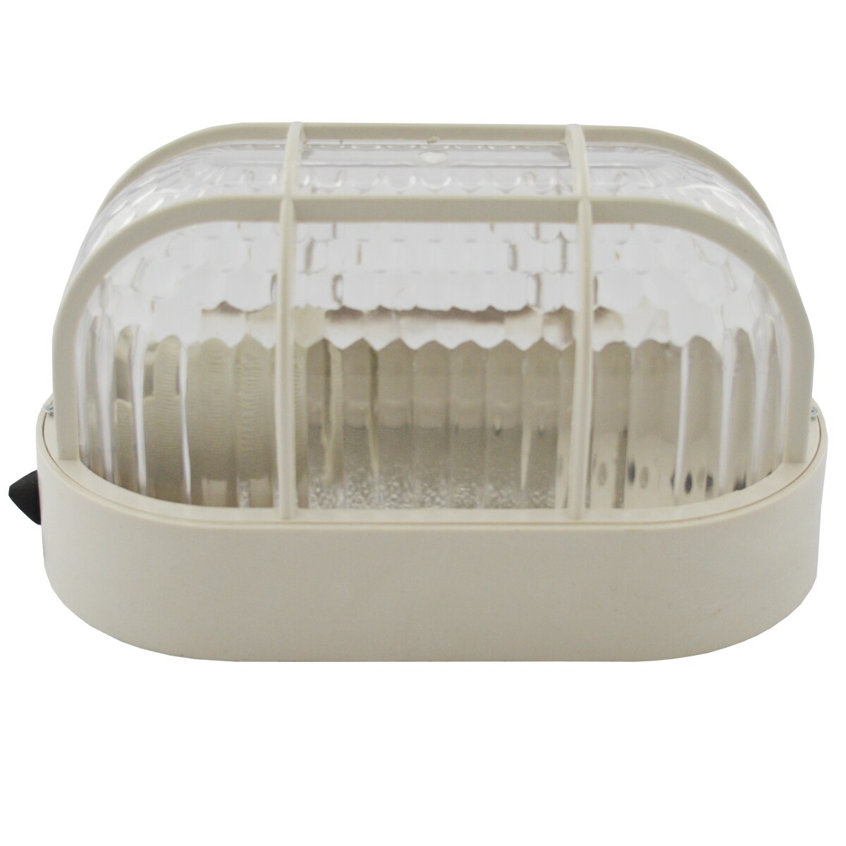 Aplica Mirsa Beta, Alb, cu gratar, IP40, E27