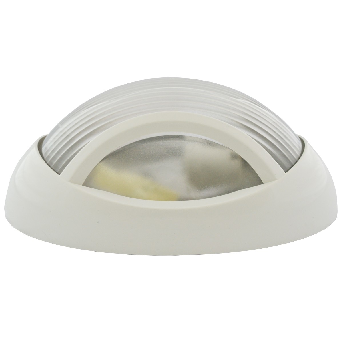 Aplica Mirsa Nemli Elipsa, Alb, transparent, E27, IP 54