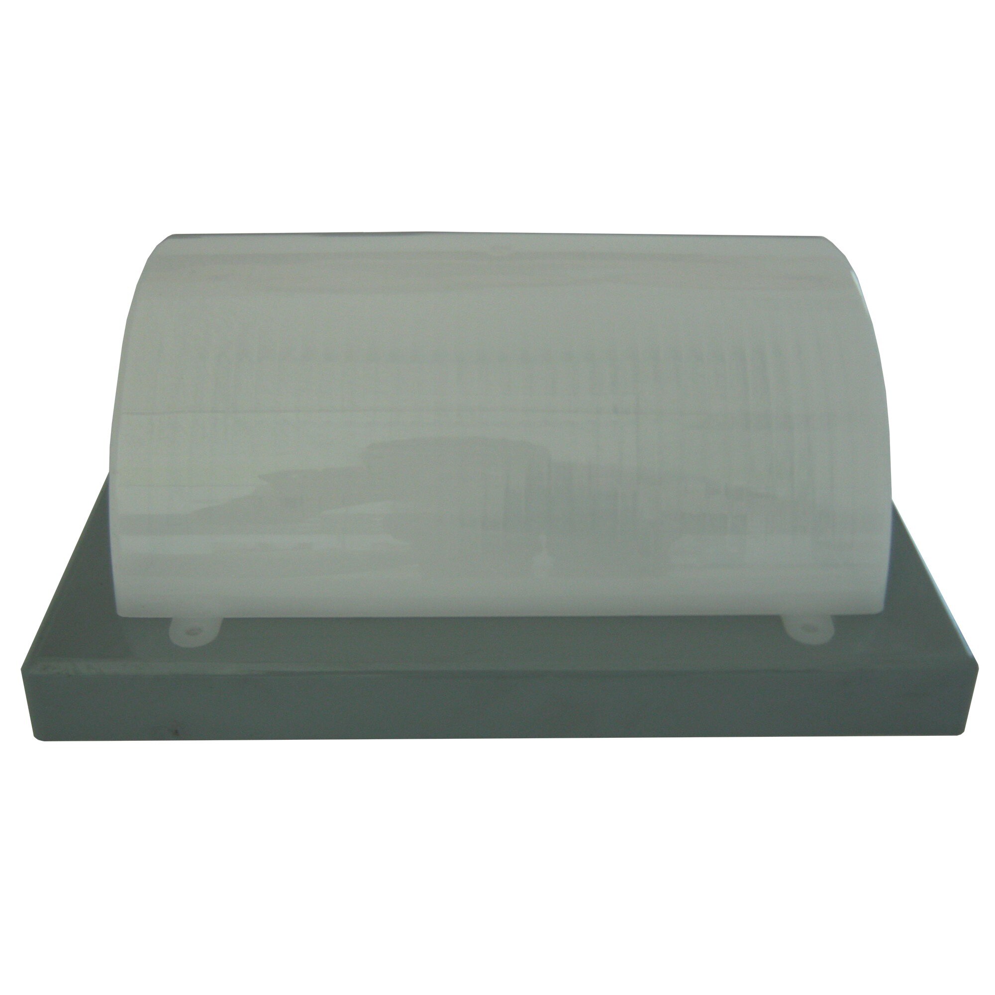 Aplica Mirsa Nemli Kare, Patrat, Gri Mat, E27, Ip65