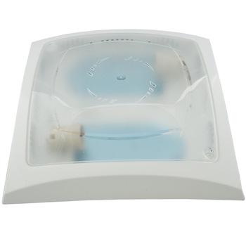 Aplica Mirsa Double Kare-2, Alb, 2XE27 Aplica Mirsa Double Kare-2, Alb, 2XE27