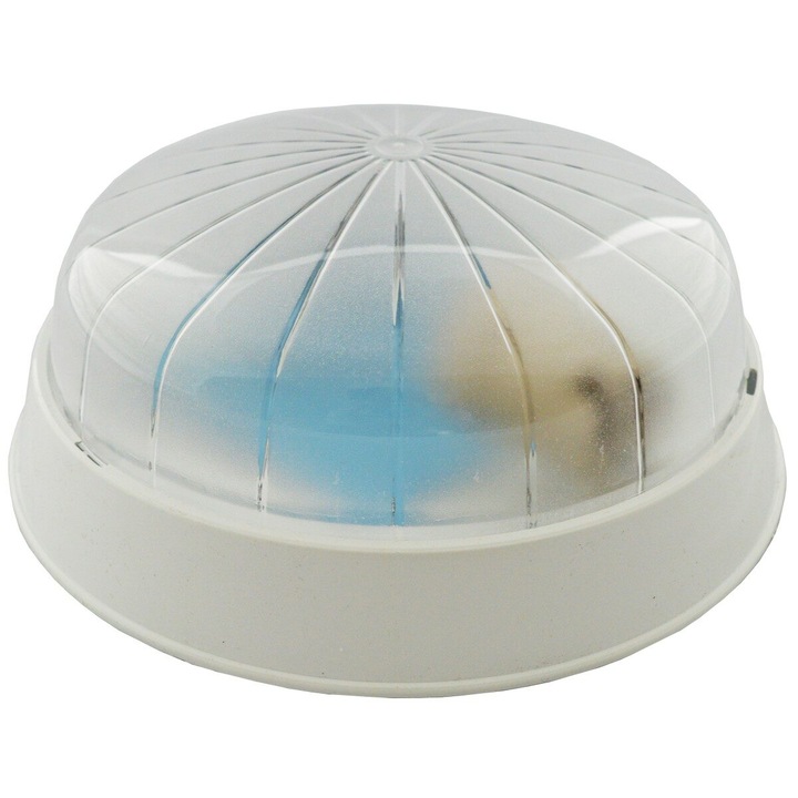 Plafoniera 1xe27 max60w alb ip20 mini