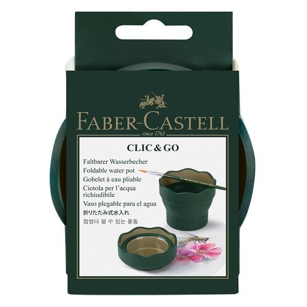 Pahar apa verde Faber-Castell