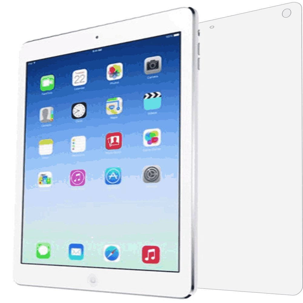 Folie de protectie Clasic Smart Protection Apple iPad Air spate,protectie completa spate+Smart Spray®,Smart Squeegee®,instructiuni instalare si microfibra incluse