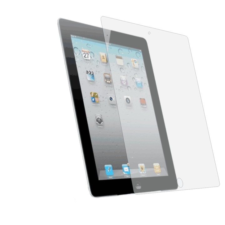 Folie de protectie Clasic Smart Protection Apple iPad 2 Wifi/3G display,protectie completa ecran+Smart Spray®,Smart Squeegee®,instructiuni instalare si microfibra incluse