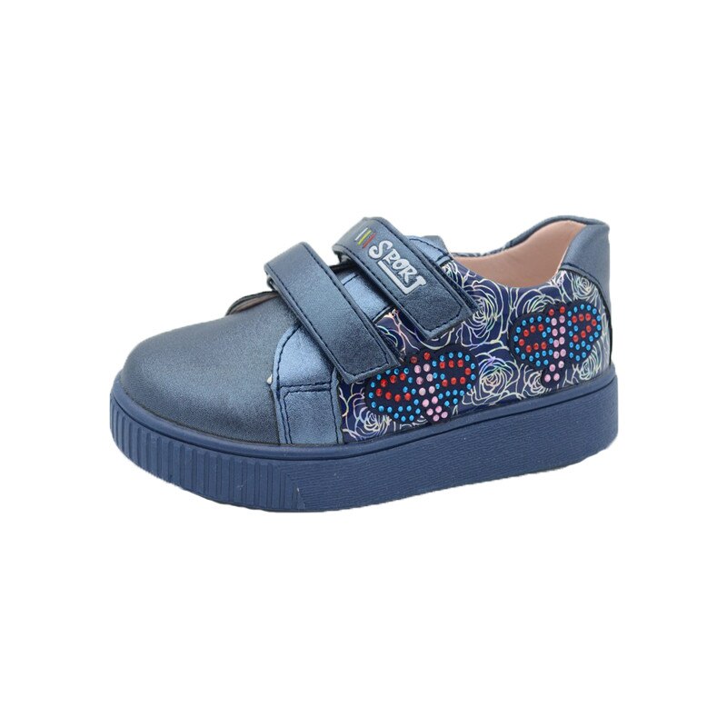 Pantofi casual fete Bessky WL7545-1, Bleumarin