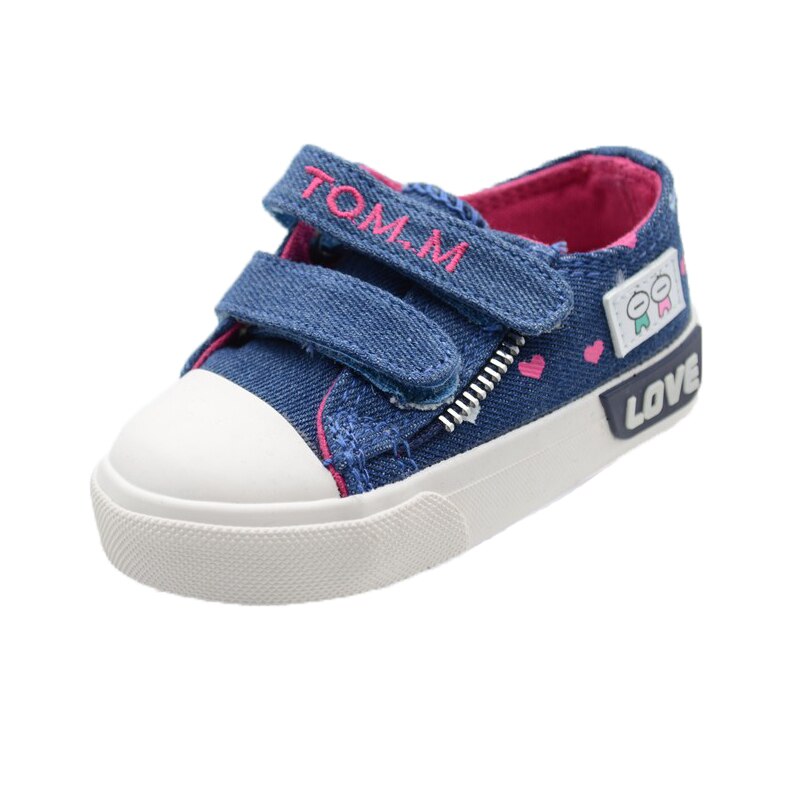 Tenisi din panza pentru fete Tom Miki C-T34-97-A, Albastru