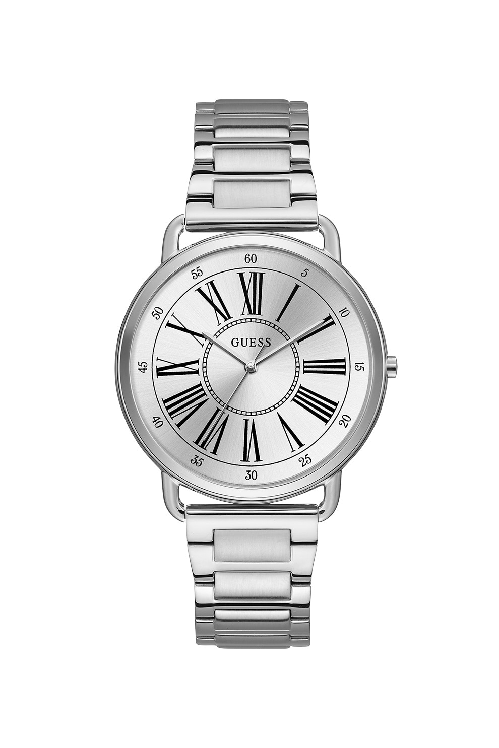 Guess, Ceas de otel inoxidabil, Argintiu