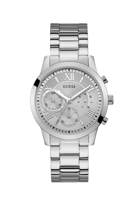 Guess, Multifunkciós rozsdamentes acél karóra, Ezüstszín