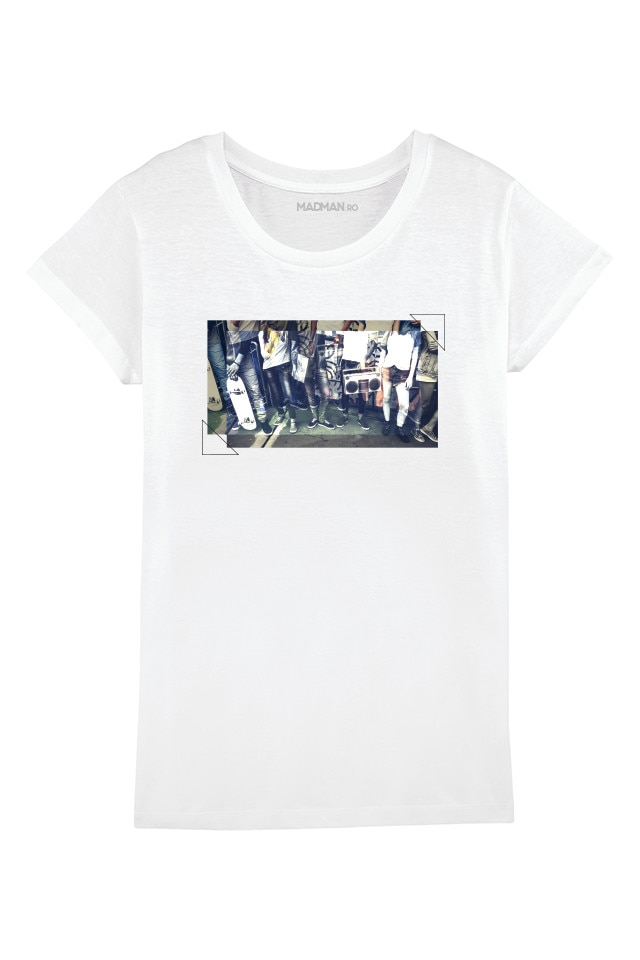 Tricou MADMAN The Beat, alb