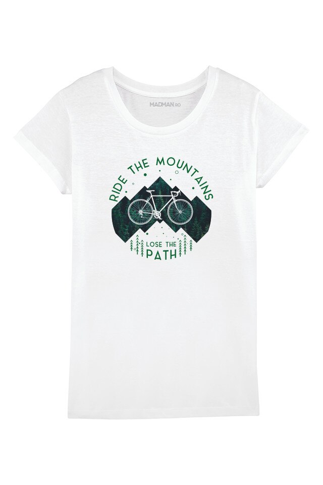 Tricou MADMAN, Lose the Path, alb, Alb