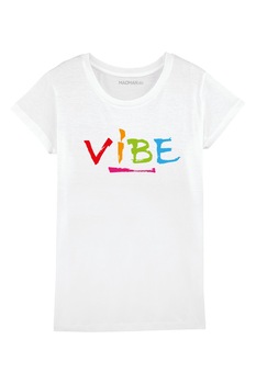 Tricou MADMAN, VIBE, alb, Alb Tricou MADMAN, VIBE, alb, Alb