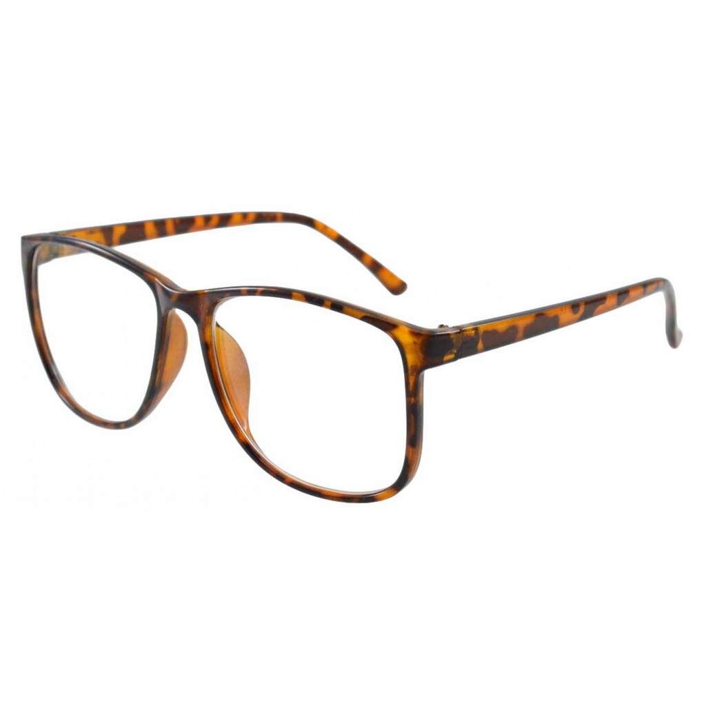 Ochelari cu lentile transparente Wayfarer Justin model Leopard