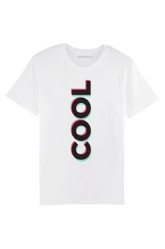 Tricou MADMAN, Cool, alb, Alb Tricou MADMAN, Cool, alb, Alb