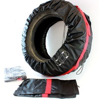Set 4 Huse cu Maner pentru Depozitare Anvelope Roti Auto