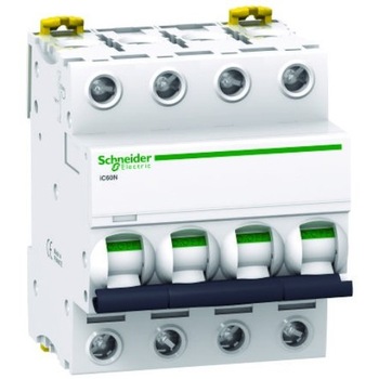 Siguranta automata 4P, 10A, C 6kA, 4M, IC60N Siguranta automata 4P, 10A, C 6kA, 4M, IC60N