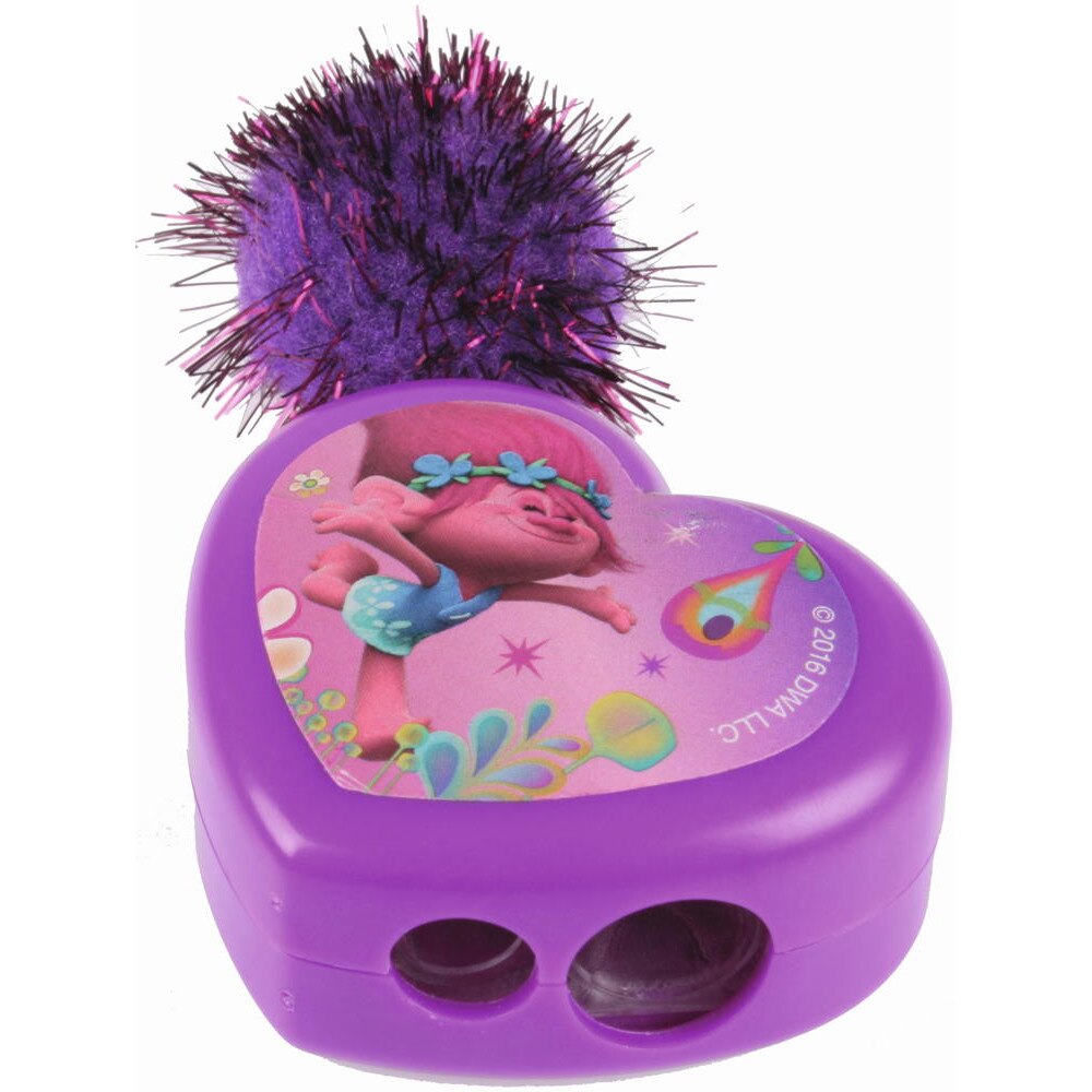 Ascutitoare dubla Stylex Trolls-mov