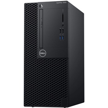 Sistem Desktop Dell OptiPlex 3060 MT cu procesor Intel® Core™ i5-8500 pana la 4.10 GHz, Coffee Lake, 8GB, 1TB, Intel UHD Graphics 630, Linux, Black Sistem Desktop Dell OptiPlex 3060 MT cu procesor Intel® Core™ i5-8500 pana la 4.10 GHz, Coffee Lake, 8GB, 1TB, Intel UHD Graphics 630, Linux, Black