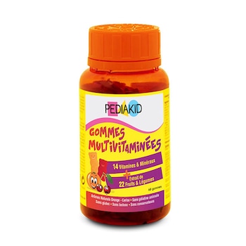 Jeleuri multivitamine (Gommes multivitamines), PEDIAKID, 60 buc Jeleuri multivitamine (Gommes multivitamines), PEDIAKID, 60 buc