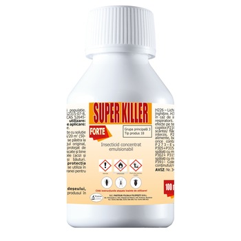 Set 2+1 gratis. Insecticid Concentrat Super Killer Forte 100ml Set 2+1 gratis. Insecticid Concentrat Super Killer Forte 100ml
