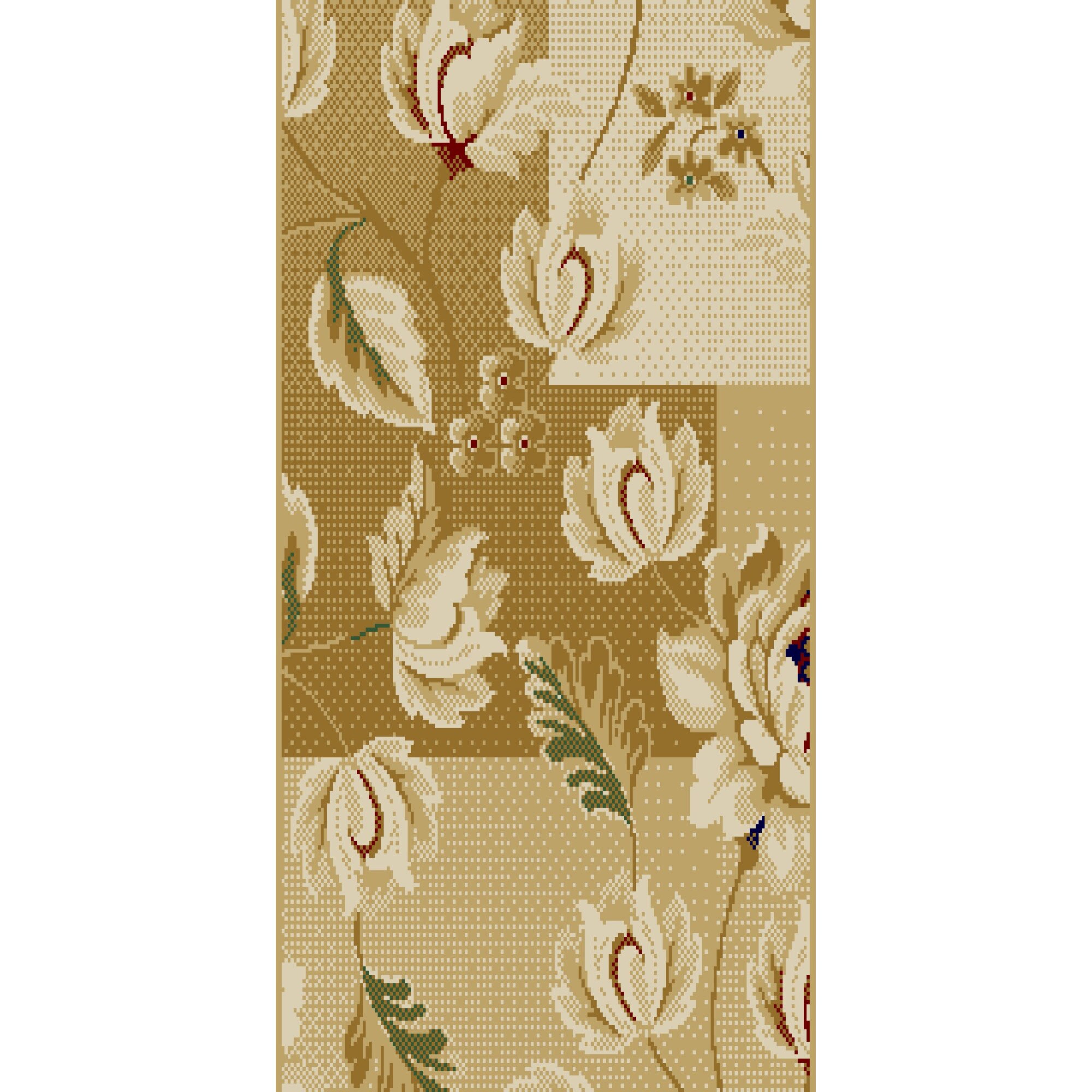 Covor Topaz , 57 x 90 , 167 CG1-J , maro bej