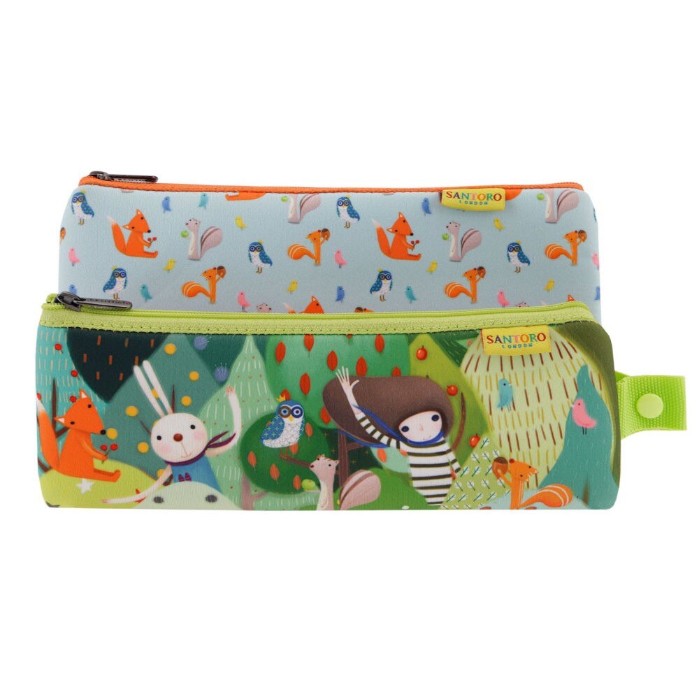 Penar dublu neopren Kori Kumi Toodle Pip, 20.5x13 cm