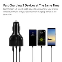 set 3buc  1incarcator car fast charger 30  9v31a  2x cablu date typ c pentru samsung s10s9s8note89 black new 7a imagen 6_0_
0