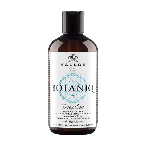 Sampon regenerant si revitalizant pentru scalp Kallos Botaniq Deep Sea 300 ml