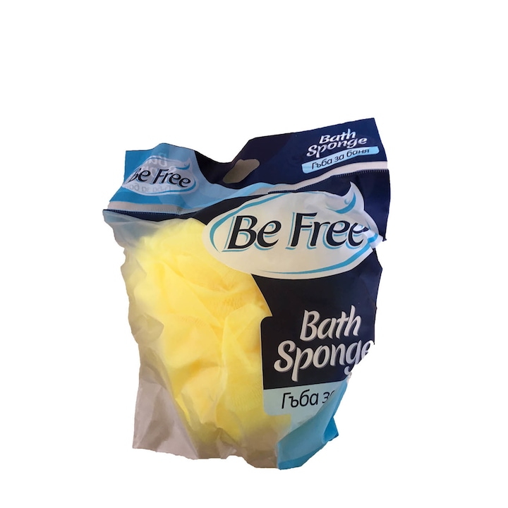 Гъба за баня мрежа, Be Free, Жълт