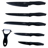 set de cutite 6 piese bohmann curatator de lugeme ceramica acoperire marmura negru imagen 39_1_
0