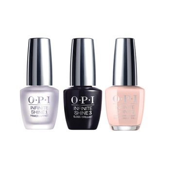 Pachet OPI Infinite Shine: Base Coat 15 ml + Lac de Unghii S86 Bubble Bath 15 ml + Top Coat 15 ml Pachet OPI Infinite Shine: Base Coat 15 ml + Lac de Unghii S86 Bubble Bath 15 ml + Top Coat 15 ml