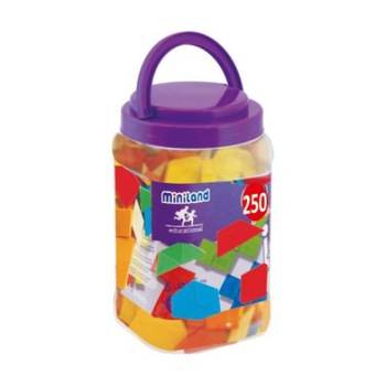 Borcan cu forme geometrice, 250 piese Borcan cu forme geometrice, 250 piese