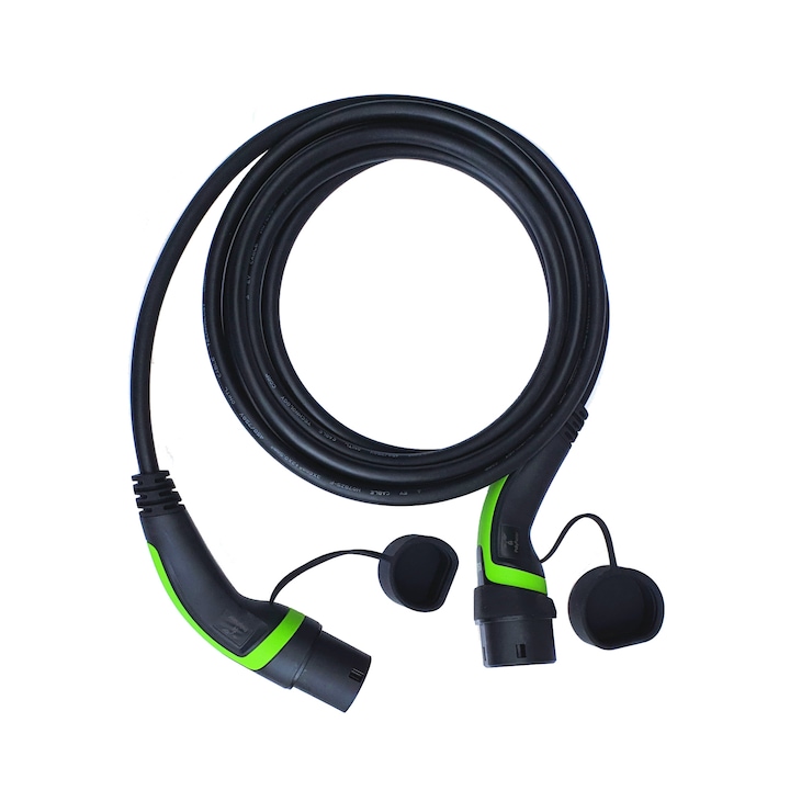 Cablu incarcare masini electrice Polyfazer, Type 2, 32A, Monofazic, 7.4kW