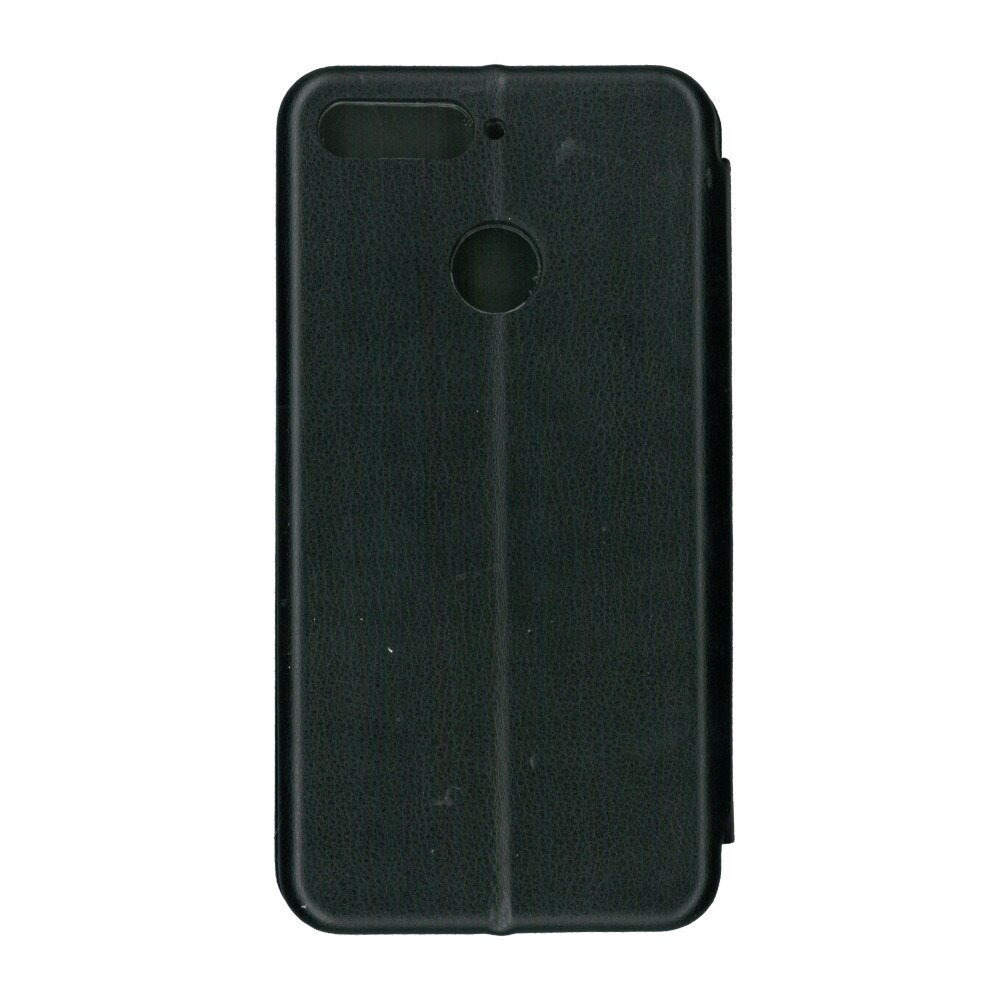 Husa de protectie tip carte, EuroCELL 360 de grade, pentru Huawei Y6 2018, negru