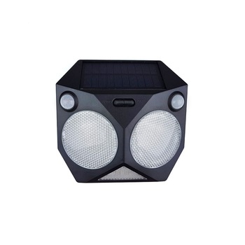 Lampa solara de perete omnidirectionala cu 2 senzori miscare led multicolor IP65 20 LED 2W 300lm Lampa solara de perete omnidirectionala cu 2 senzori miscare led multicolor IP65 20 LED 2W 300lm