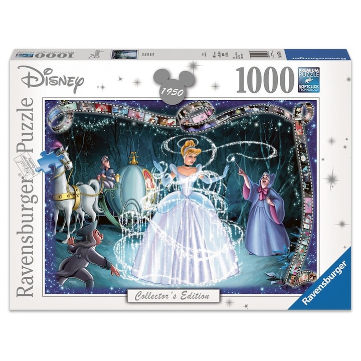Ravensburger: Disney hercegnők Hamupipőke 1000 darabos puzzle