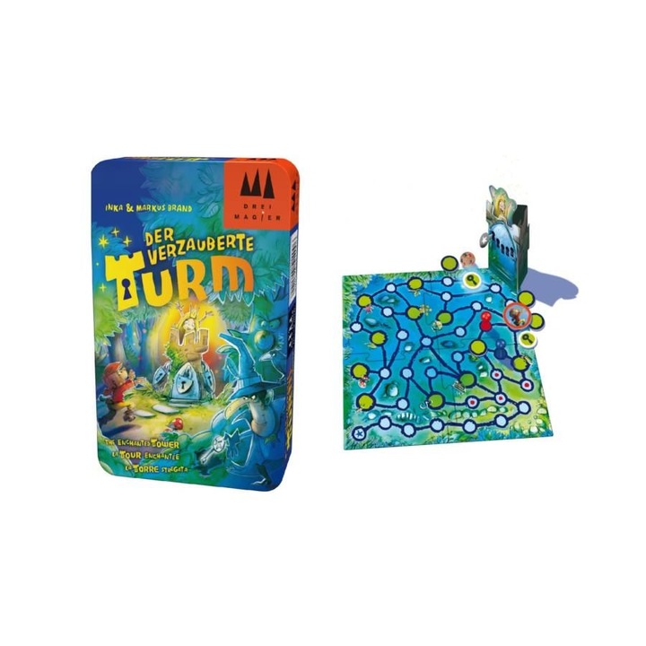 Asmodee Az elvarázsolt torony társasjáték fémdobozos kiadás (DRE34368)