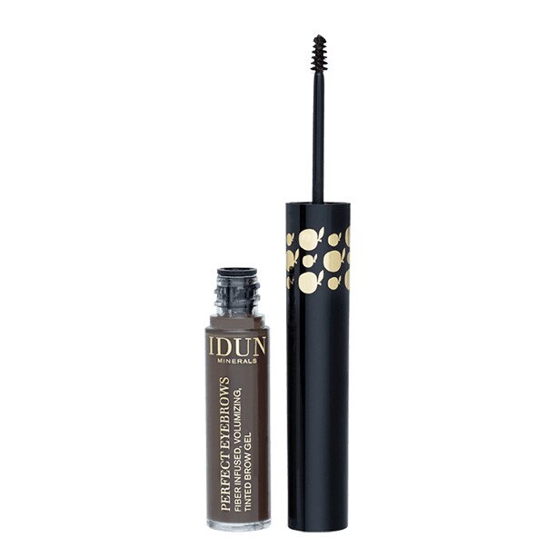 Gel pentru sprancene, Dark, Perfect Eyebrows, IDUN Minerals