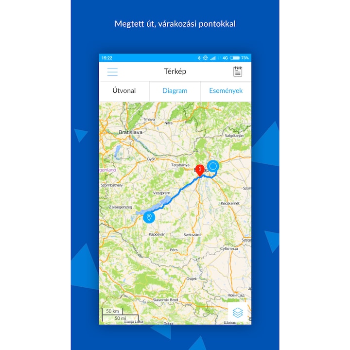 Flexcom GPS Nyomkövető Szoftver Android és IPhone