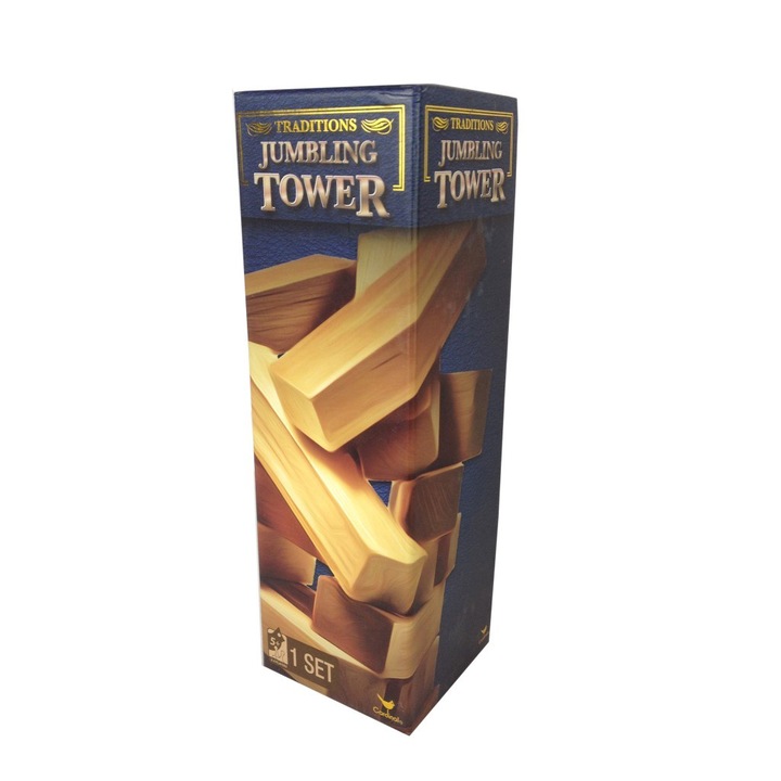 Joc Cardinal Games, Jumbling Tower, 39 piese