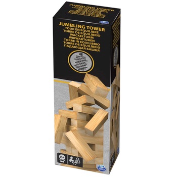 Joc Spin Master, Jumbling Tower, 48 piese Joc Spin Master, Jumbling Tower, 48 piese