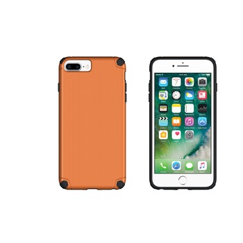 Husa protectie FASHION Slim Armor pentru iPHONE 7 PLUS, Portocaliu Husa protectie FASHION Slim Armor pentru iPHONE 7 PLUS, Portocaliu