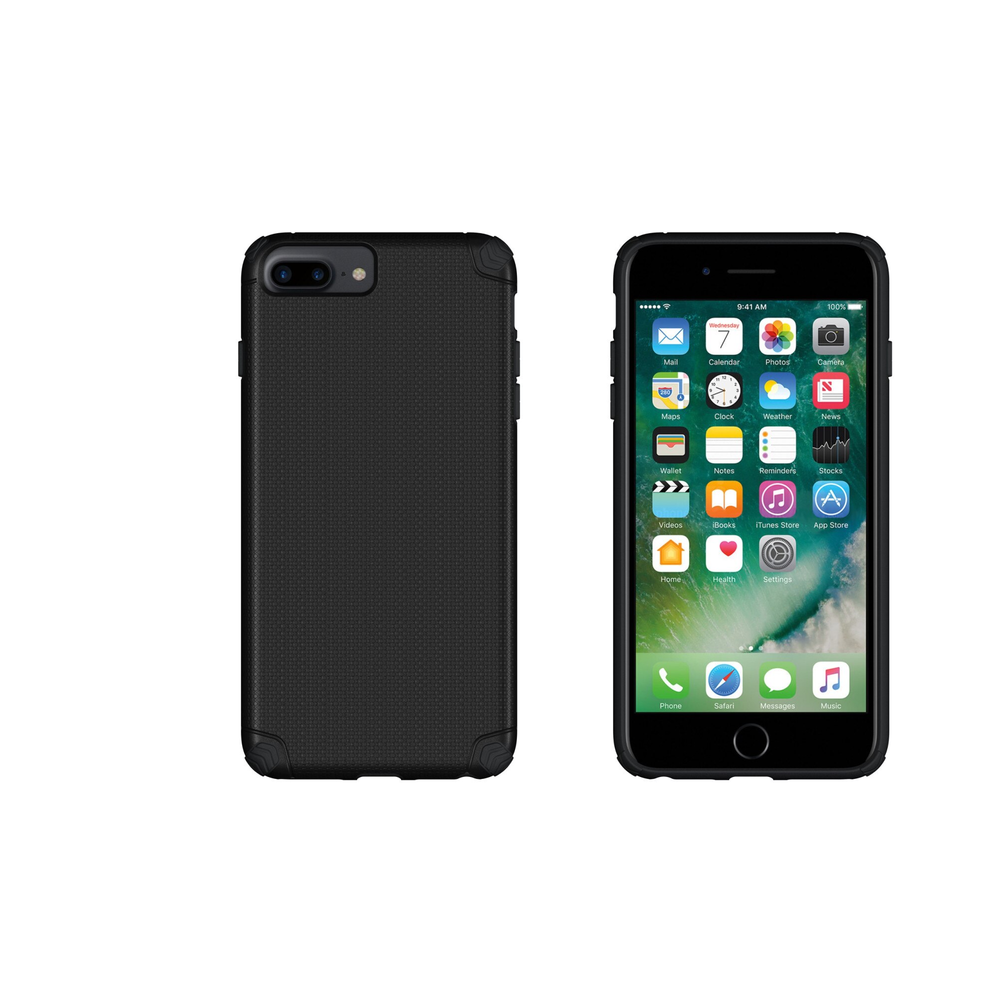 Husa protectie FASHION Slim Armor pentru iPHONE 7 PLUS, Negru